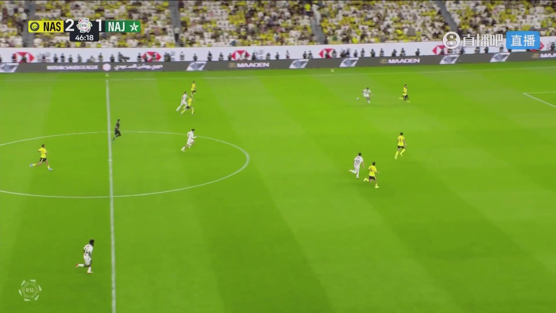 纳杰马体育下半场闪击破门扳平卡多索禁区内打门得手