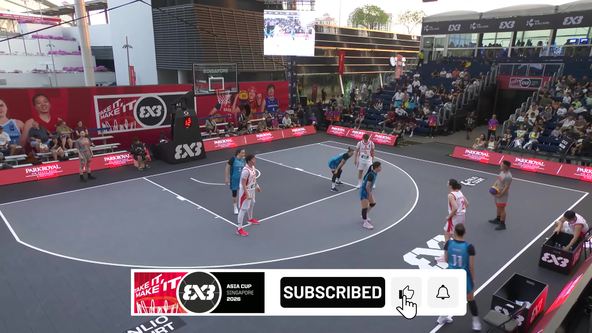 04月03日三人篮球亚洲杯女子小组赛 中国 - 哈萨克斯坦 全场录像