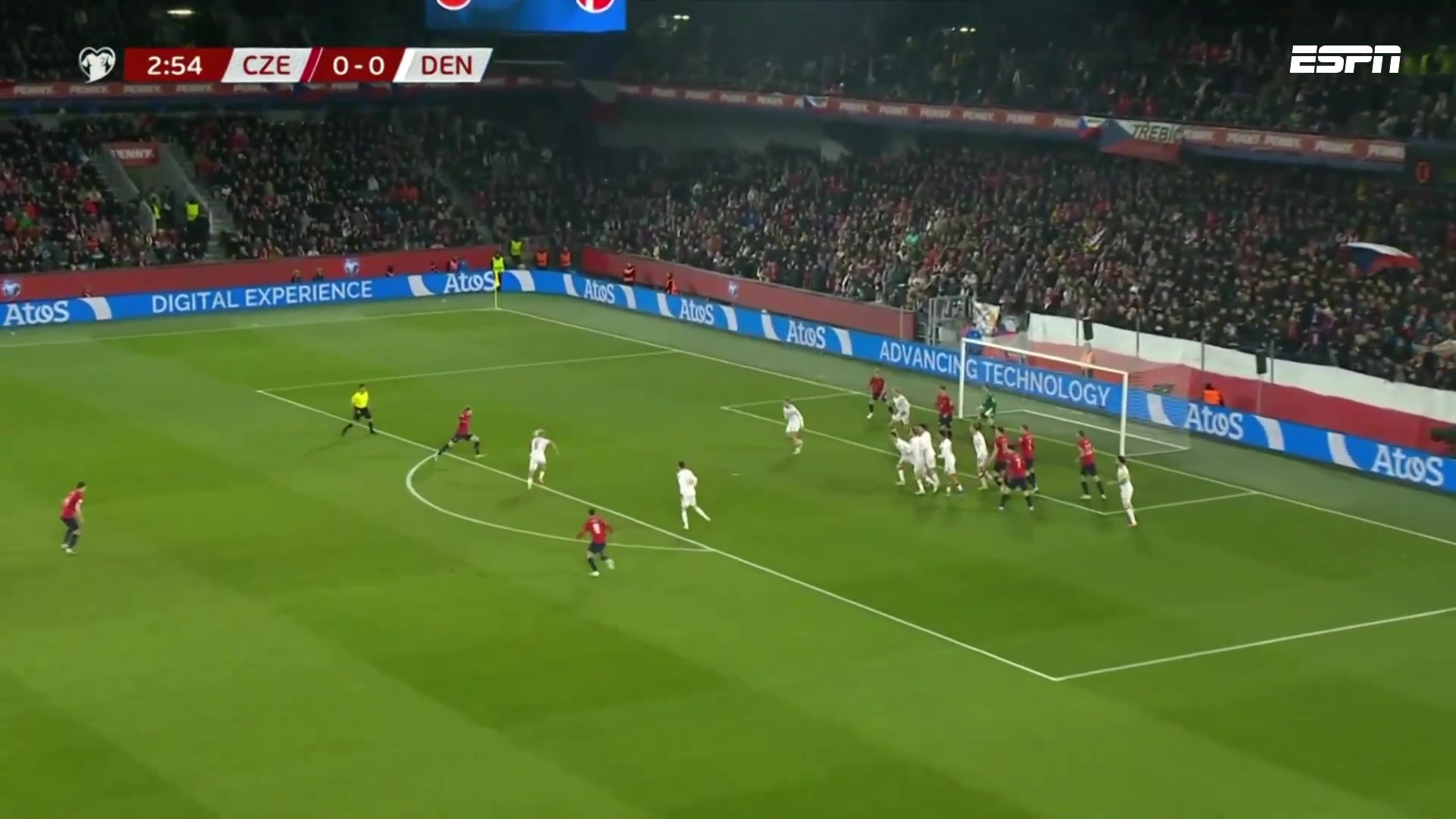 集锦世预赛-苏尔克世界波霍伊伦失点 捷克点球5-3丹麦晋级