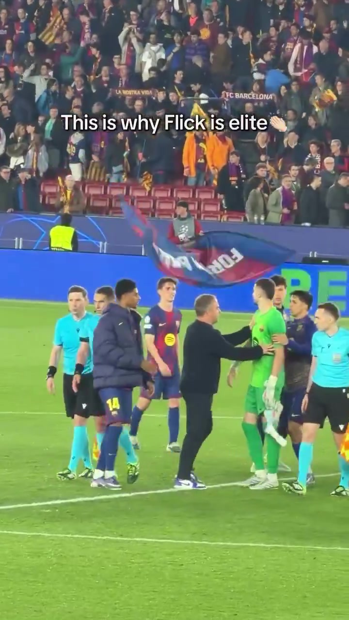 坎塞洛赛后找裁判算账被弗里克怒斥推开