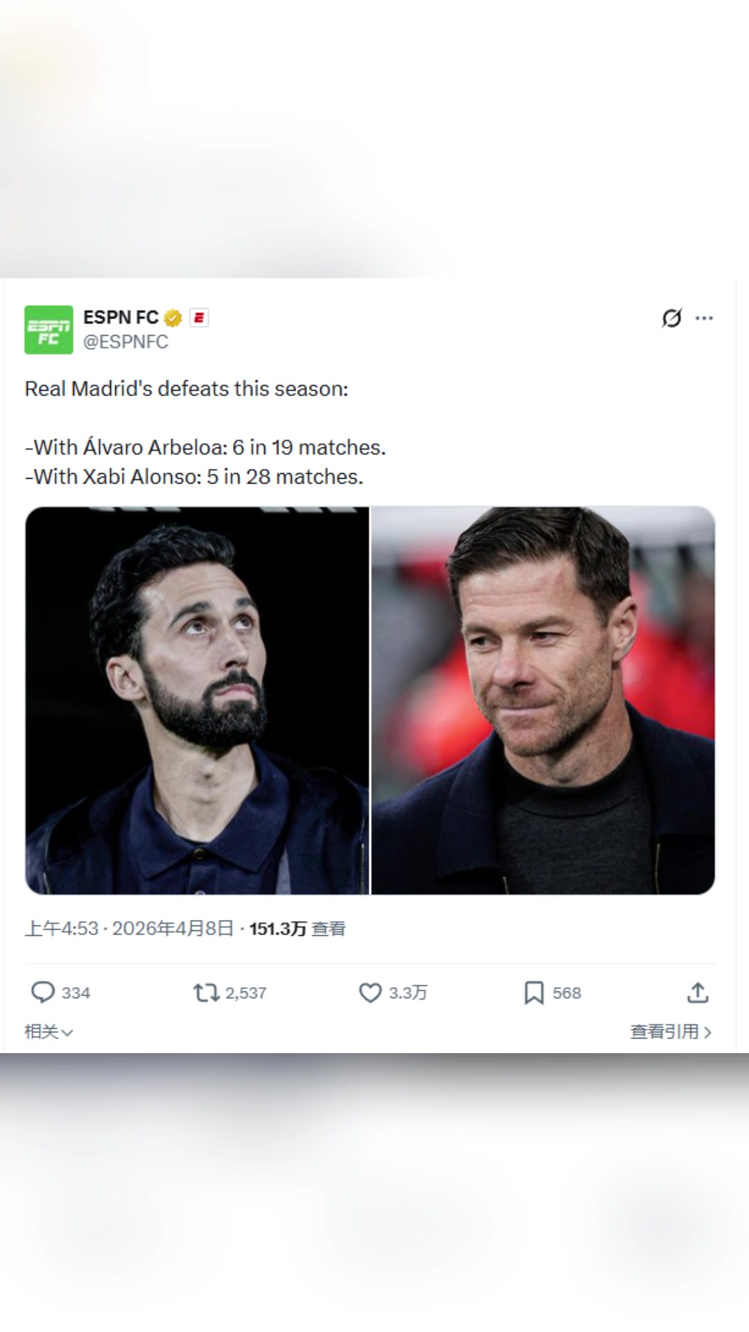 ESPN阿韦洛亚带皇马19