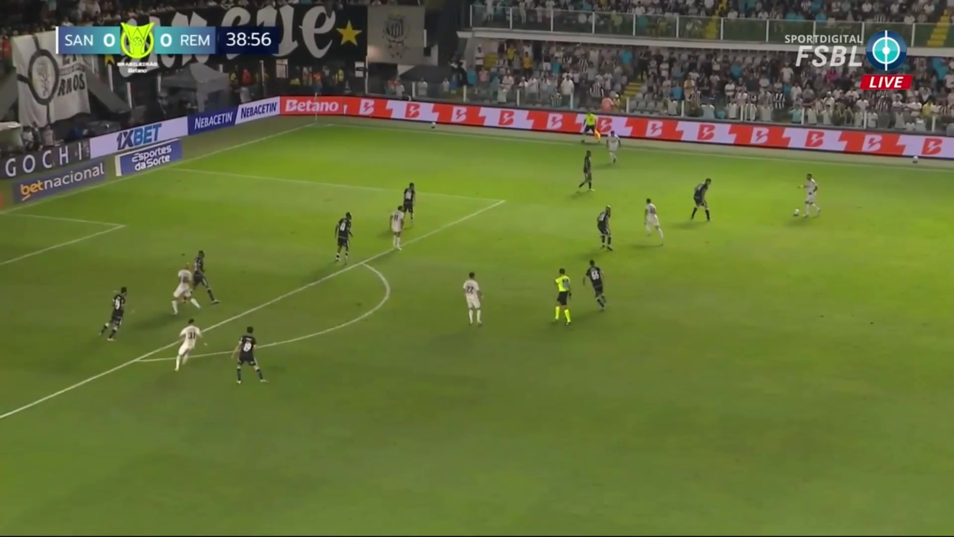 轻描淡写内马尔妙传送助攻特哈西奥诺停球打门得手