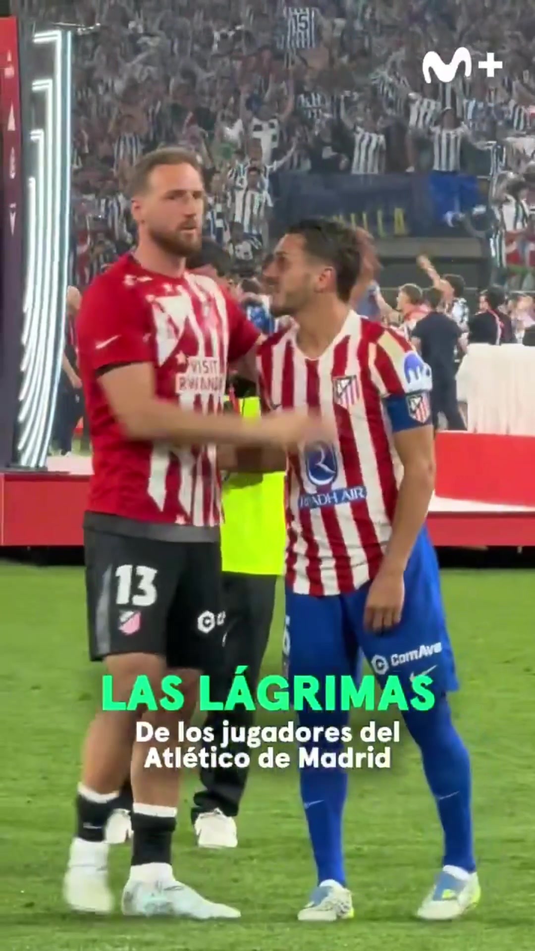 国王杯决赛失利后科克小西蒙尼和小蜘蛛落泪