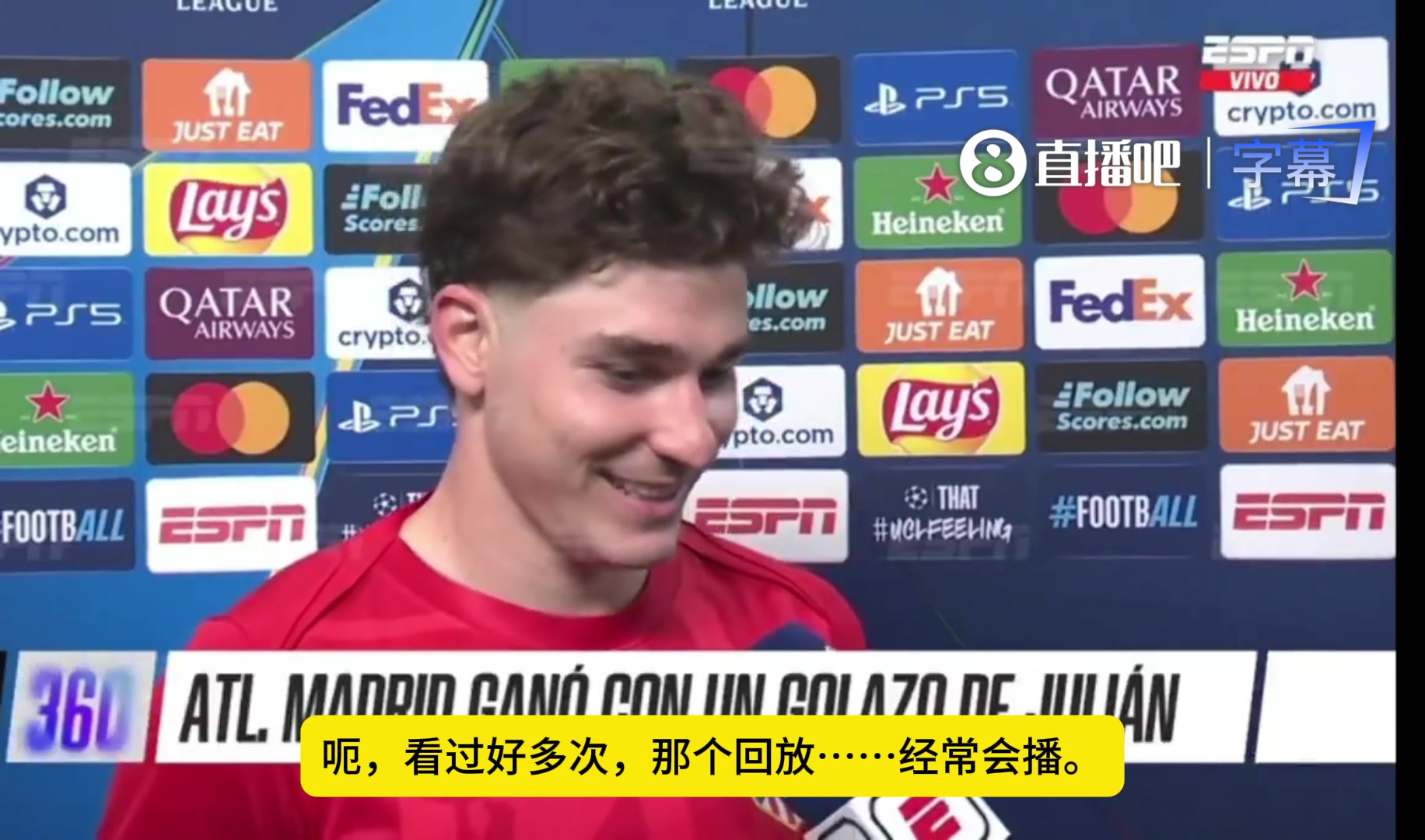 小蜘蛛看了梅西对阵利物浦的那个任意球很多遍